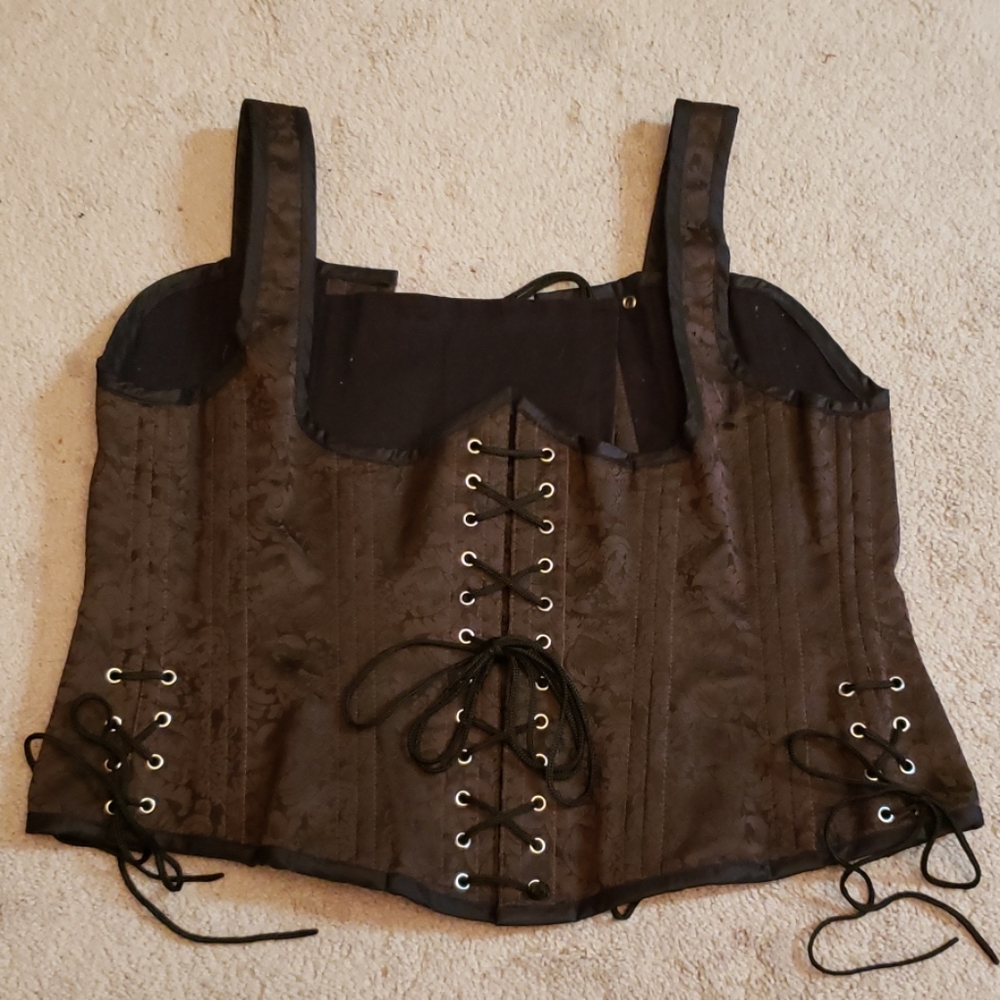 Brocade Underbust Corset